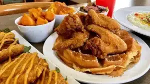 Uptown's Chicken and Waffles